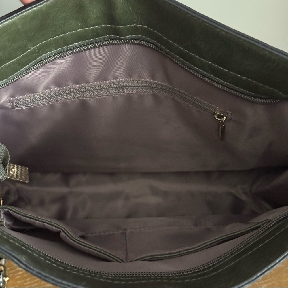 Green Crossbody Shoulder Bag - Picture 7 of 11